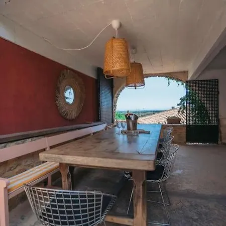 Mas Evalla, Charme, Piscine Chauffee Et Vue Unique بيت للعطل