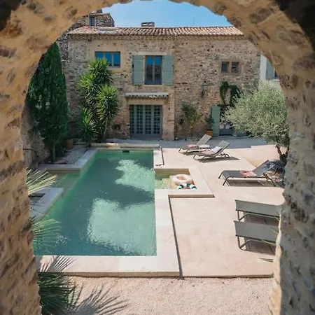 Mas Evalla, Charme, Piscine Chauffee Et Vue Unique *