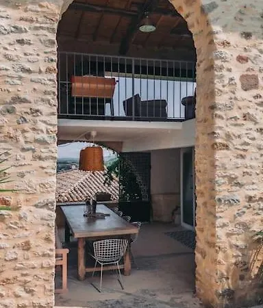 Mas Evalla, Charme, Piscine Chauffee Et Vue Unique