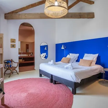 بيت للعطل Mas Evalla, Charme, Piscine Chauffee Et Vue Unique *
