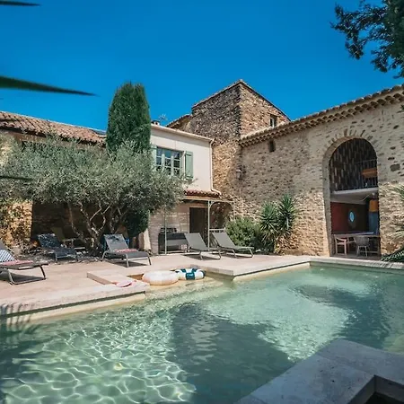 Mas Evalla, Charme, Piscine Chauffee Et Vue Unique Holiday home