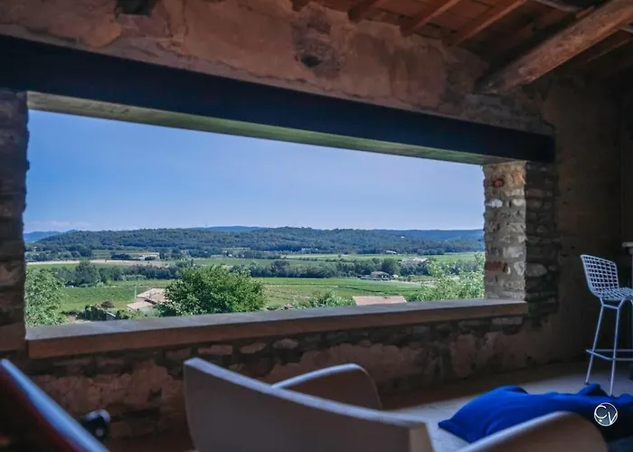 Mas Evalla, Charme, Piscine Chauffee Et Vue Unique * Saint-Pons-la-Calm