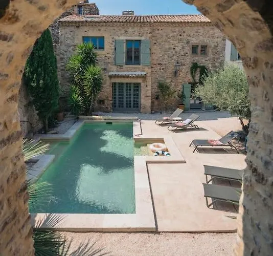 Mas Evalla, Charme, Piscine Chauffee Et Vue Unique *