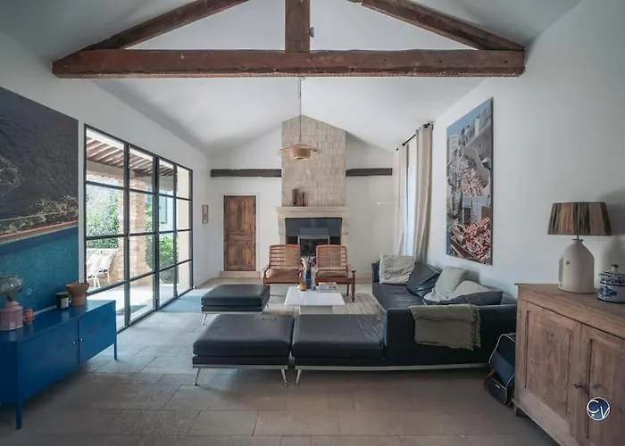 Ferienhaus Mas Evalla, Charme, Piscine Chauffee Et Vue Unique *